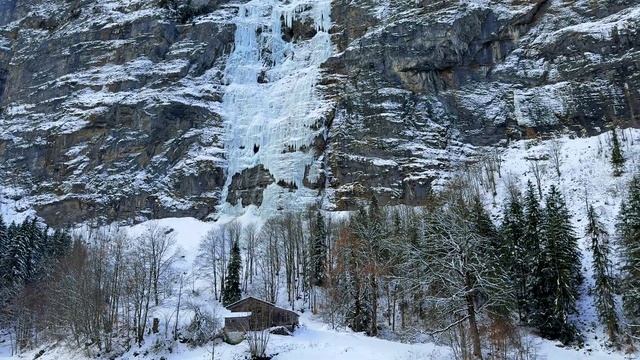 Зимняя сказка в швейцарской деревне прогулка по улицам без автомобилей 2026 ❄️✨ смотреть онлайн