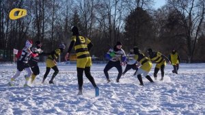 В ЖЕЛЕЗНОГОРСКЕ НА БАЗЕ СТАДИОНА "ГОРНЯК" ПРОШЕЛ ЧЕМПИОНАТ ЦФО ПО РЕГБИ НА СНЕГУ