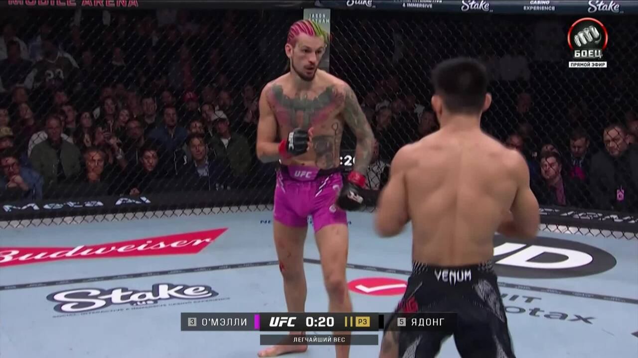 Шон О'Мэлли против Сонга Ядонга (видео). UFC 324 смотреть онлайн