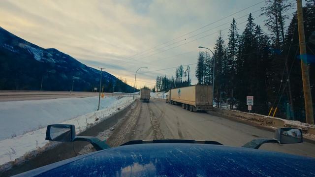Алекс Брежнев/Снежные перевалы убивают график. Успеваю ли я в Британскую Колумбию на доставку груза? смотреть онлайн