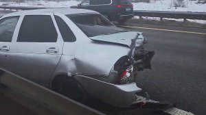 Один человек пострадал в ДТП с 20 машинами на трассе М-4 "Дон" на Кубани