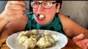 ЧесТно я не ожидала, что будет вкус ПЕЛЬМЕНЕЙ/ МУКБАНГ ем много и худею!