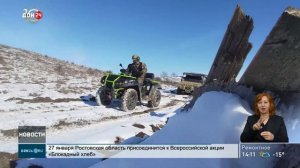 Военнослужащие-контрактники осваивают мотовездеходы