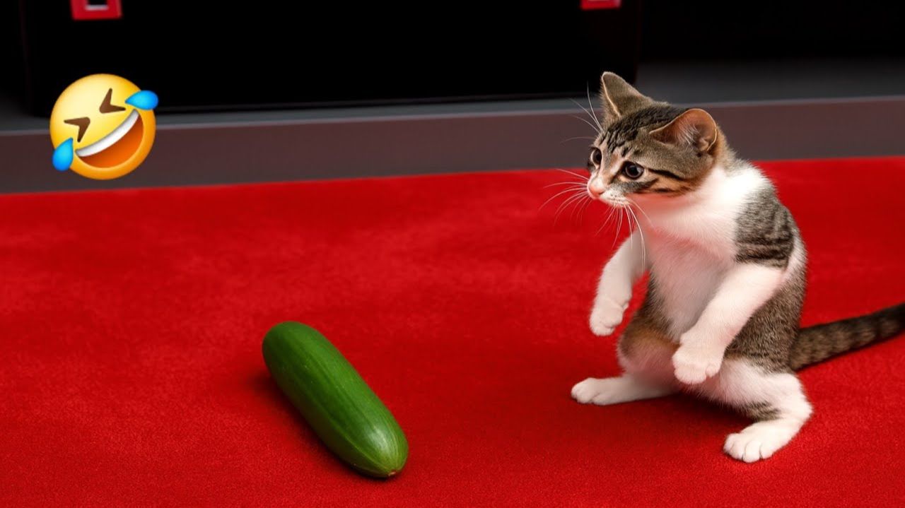 Смешные Кошки-Коты 2025 😸Лучшие приколы с кошками и Животными!😸 Кошки😸 Животные- Смешное видео! смотреть онлайн