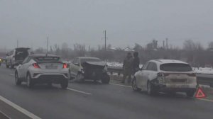 Массовое ДТП из 20 машин произошло в Краснодарском крае на трассе М-4 «Дон»