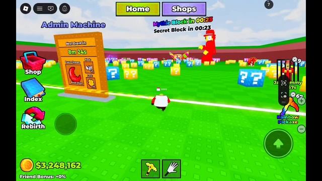 новая игра роблокс сломай лаки блоки от Сэми смотреть онлайн