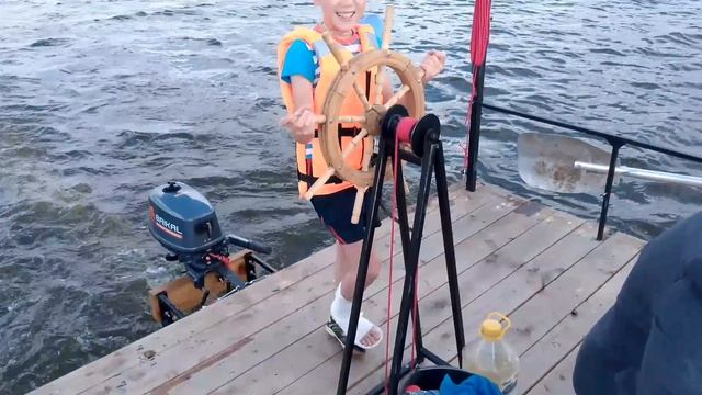 На плоту по р. Старица смотреть онлайн