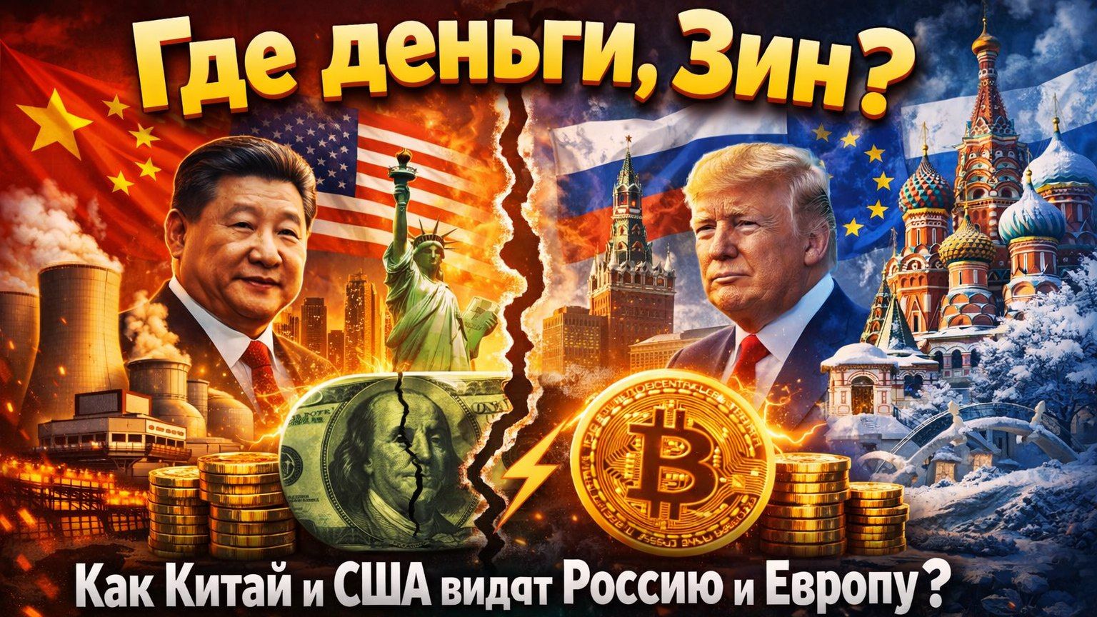 Как Китай и США видят Россию и Европу? Будущее доллара, крипты и АЭС смотреть онлайн