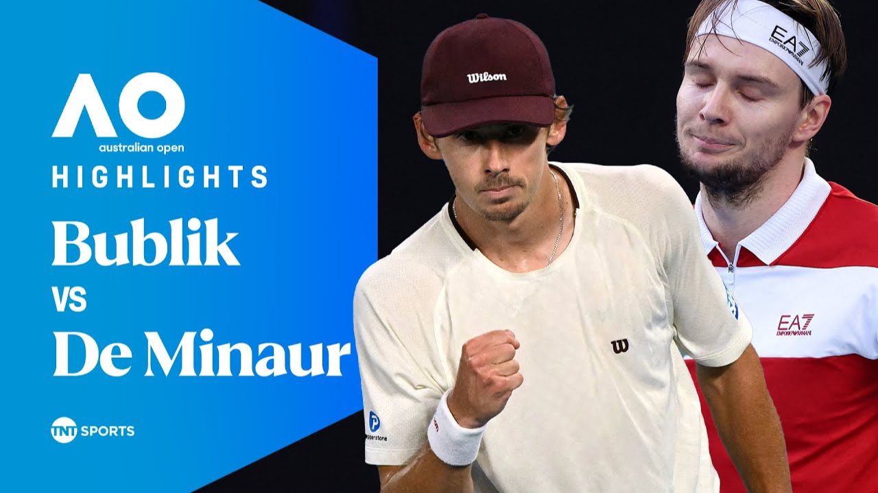 25.01.2026 | ОБЗОР ИГРЫ | Александр Бублик - Алекс де Минор | 4-й круг | AO 2026 | Highlights смотреть онлайн
