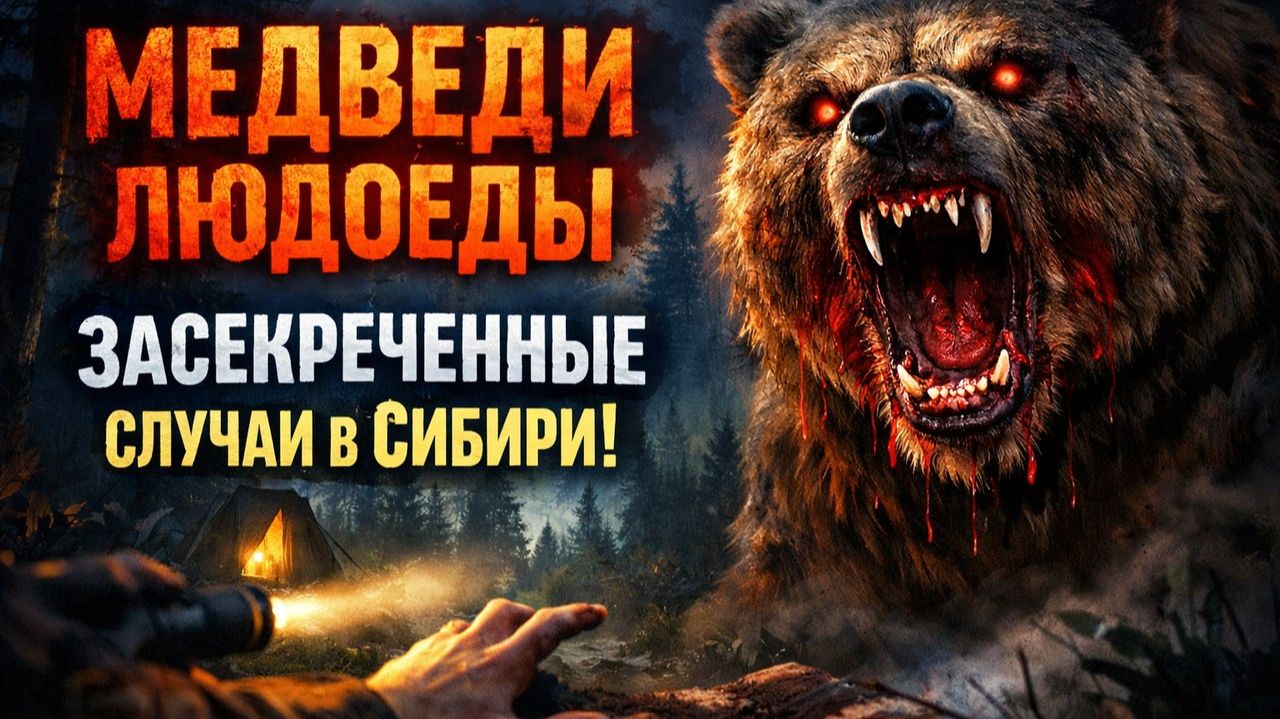 Не звери и не люди: засекреченное расследование медведей-людоедов в Сибири. Страшные истории в Тайге смотреть онлайн