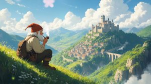 Средневековая фэнтези музыка для сна, фона, медитации | Длинное путешествие гнома