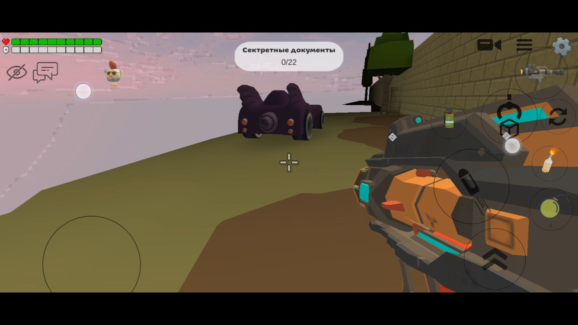 как угнать БЕТ МОБИЛЬ в Chicken Gun?!😮 смотреть онлайн