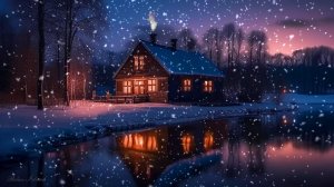 ОЧЕНЬ КРАСИВАЯ УСПОКАИВАЮЩАЯ МУЗЫКА ДЛЯ СНА 🎵 ЗИМНЯЯ РАССЛАБЛЯЮЩАЯ МУЗЫКА ДЛЯ ДУШИ И ЗВУКИ ПРИРОДЫ