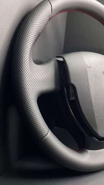 Lada Granta Drive Active. Перетяжка руля смотреть онлайн