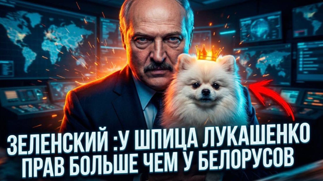 ЗЕЛЕНСКИЙ :У ШПИЦА ЛУКАШЕНКО ПРАВ БОЛЬШЕ ЧЕМ У БЕЛОРУСОВ. ПОМОЕМУ У ШПИЦА БОЛЬШЕ ПРАВ ЧЕМ У ГРОМОДЯН смотреть онлайн