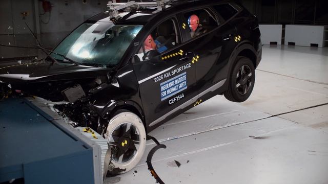 Краш-тест Kia Sportage 2026 смотреть онлайн