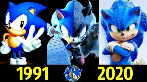 Еж Соник - Эволюция (1991 - 2020)