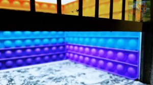 Хомяк запирает своего детеныша в клетке, чтобы защитить его!