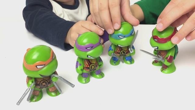 ★ Черепашки Ниндзя. Игрушки появляются из сюрпризов смотреть онлайн