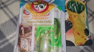 Покупки из разных магазинов.