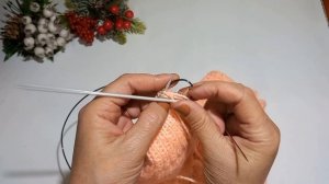 Закрытие петель резинки 1х1 иглой 🪡 /Легко и просто/