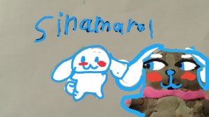 Распаковка бумажного бокса с синамарол! Roblox +Sinamarol. И собака Хаска!