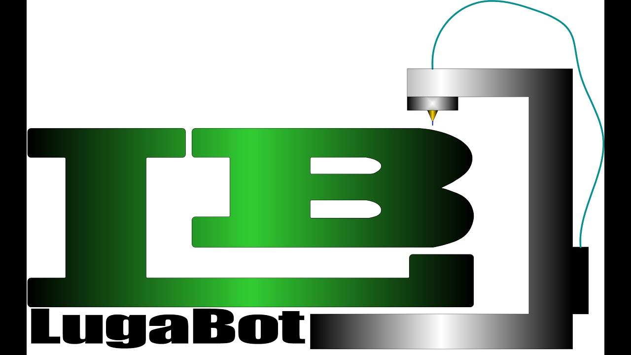 Первая печать LugaBot