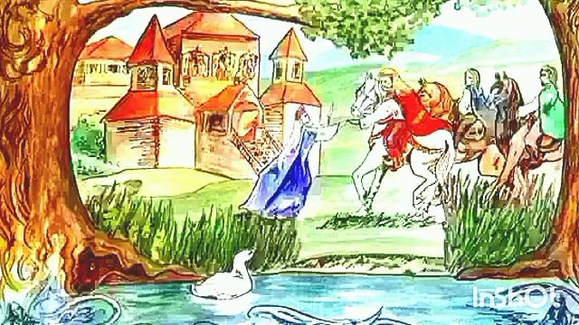 "Белая уточка.💫✨🦢" / Сказка на ночь 🌃/ слушать сказку/ смотреть онлайн