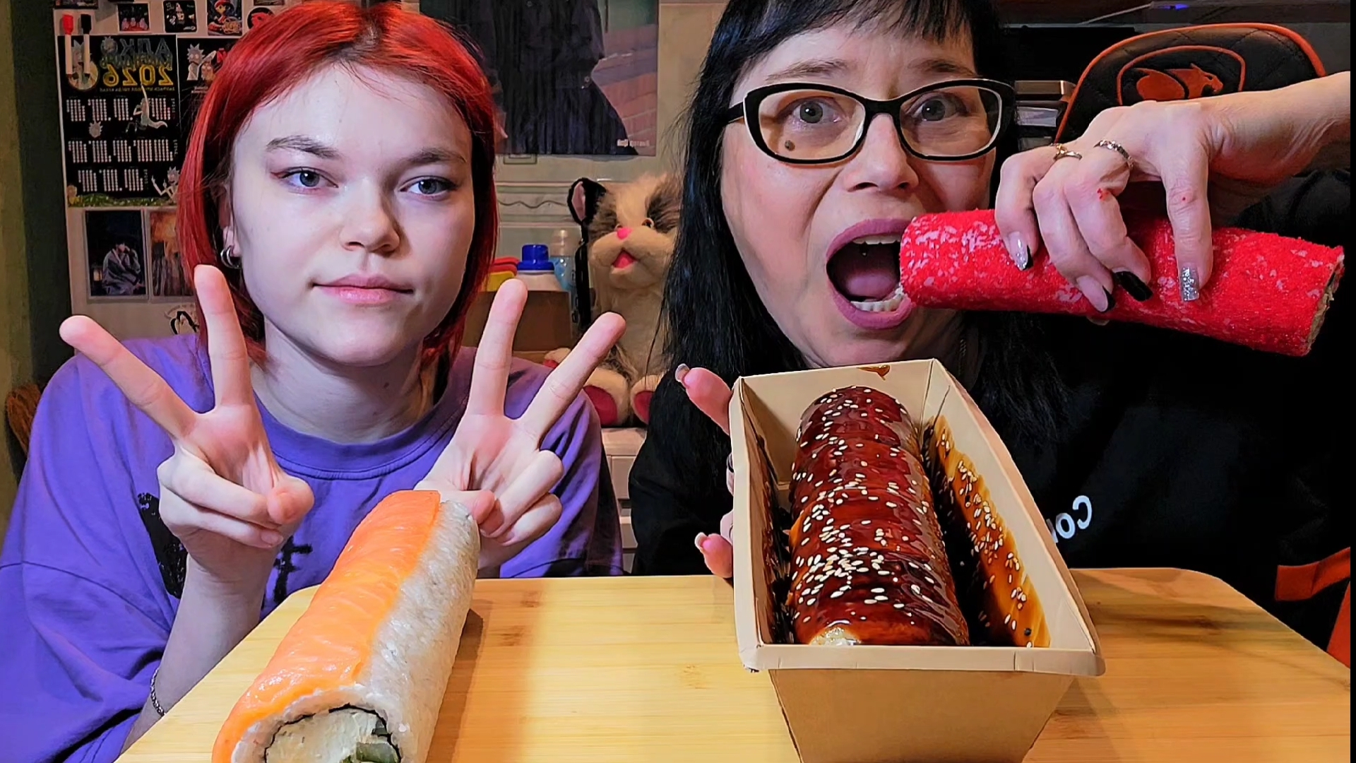 Мукбанг | Роллы целиком. Тренд | Обжор Асмр смотреть онлайн