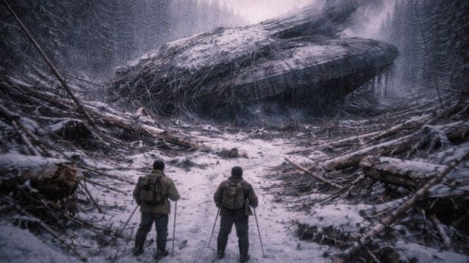 В 1957 году в Кемеровской области упала древняя летающая платформа смотреть онлайн