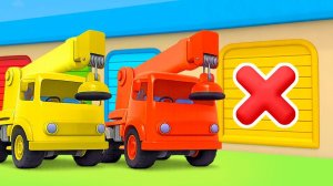 Места в гараже не хватает! Что сделают Машины Помощники? Строим новый дом!