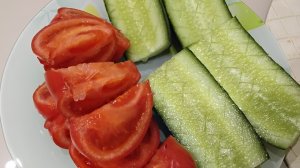 Мой сегодняшний ужин диабетика.