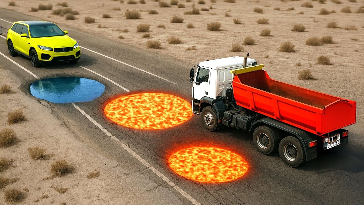 Машинки летают и прыгают! Развивающие мультики Машины помощники. Мультфильмы про машинки смотреть онлайн