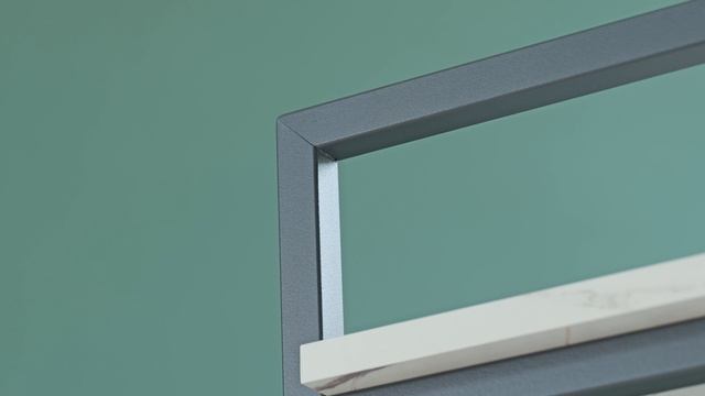 Стеллаж антрацит, белый мрамор смотреть онлайн