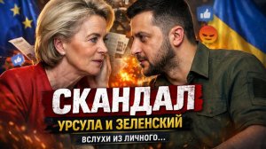 Урсула доигралась? Скандал вокруг Зеленского взорвал Европу