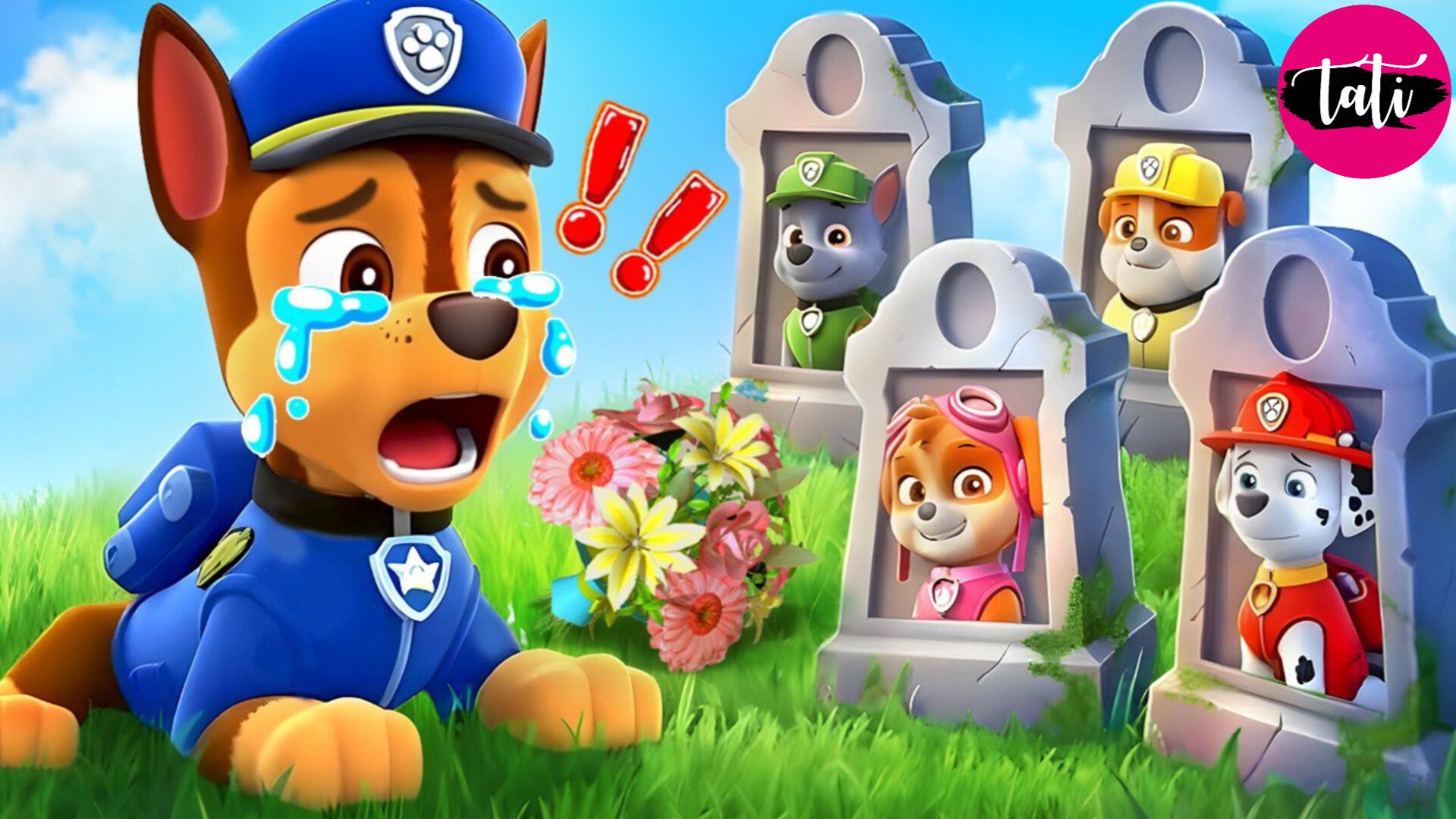 Щенячий патруль и Маршалл. Залипательное видео. Мультфильм для детей и малышей. Анимация 133 смотреть онлайн