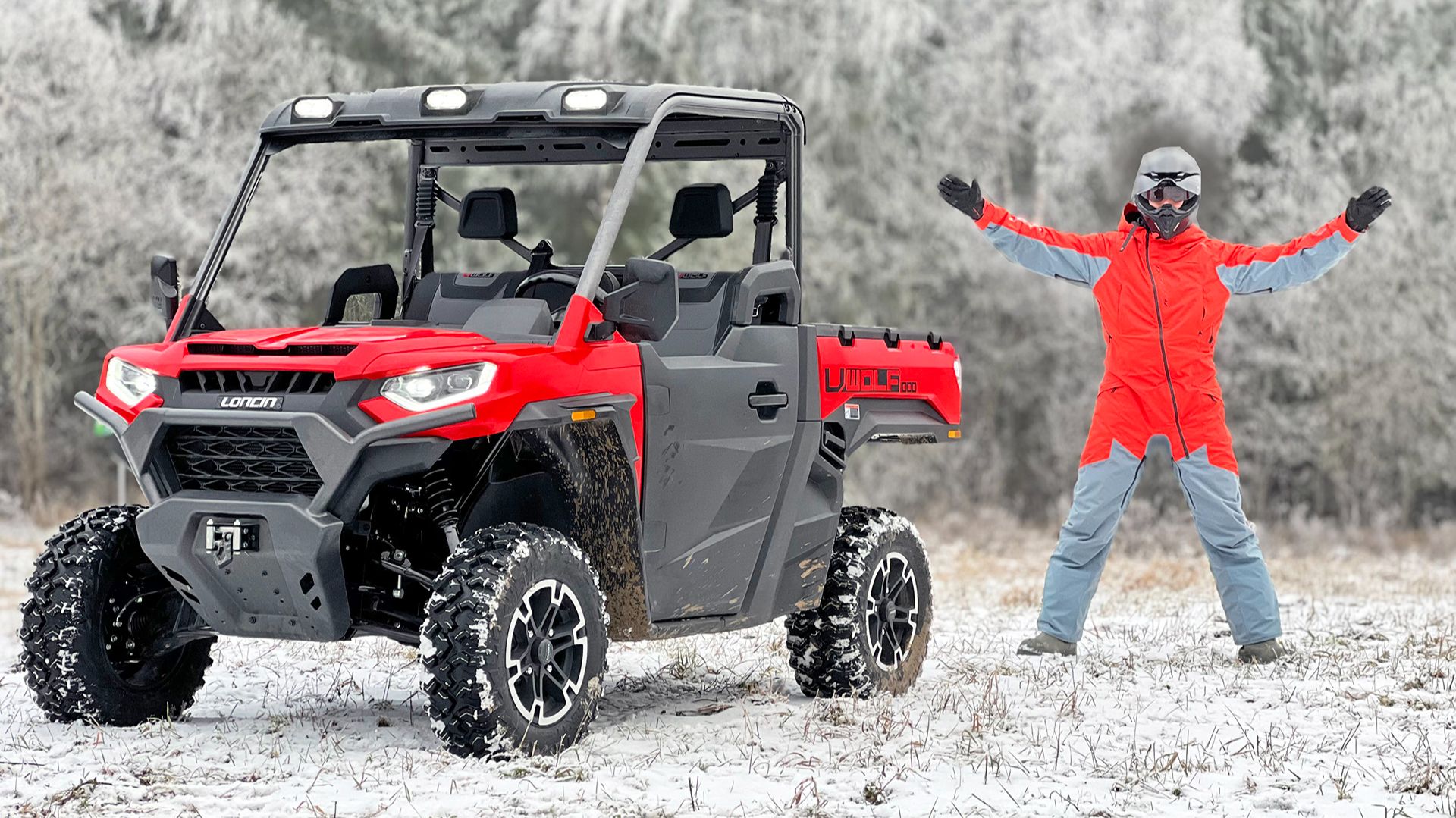 Впервые на экране! Самый доступный грузовой мотовездеход Loncin Uwolf 1000 смотреть онлайн