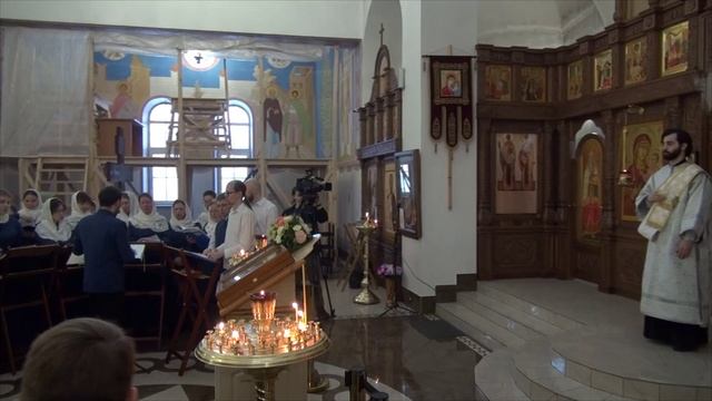 Хоровая Божественная литургия 24.01.2026 смотреть онлайн