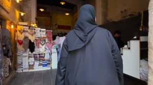 Доха Катар прогулка внутри Сука традиционный рынок и атмосфера