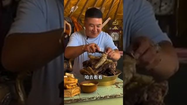 Традиционная жизнь на открытом воздухе в монгольских степях смотреть онлайн