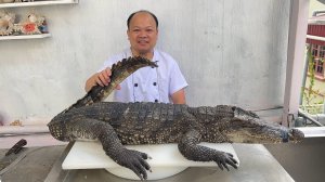 Приготовления мяса крокодила по-вьетнамски