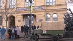 27 января 1944. Освобождение Ленинграда от блокады. Фрагменты из двух видео. 27.01.26.