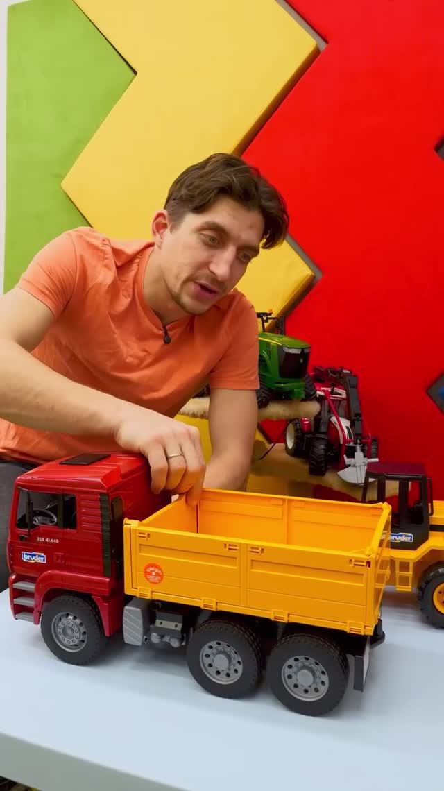 Машины Брудер - самосвал и бульдозер на стройке!🚧🛑#игрушки #машинки #детям #длядетей #игрымашинки смотреть онлайн