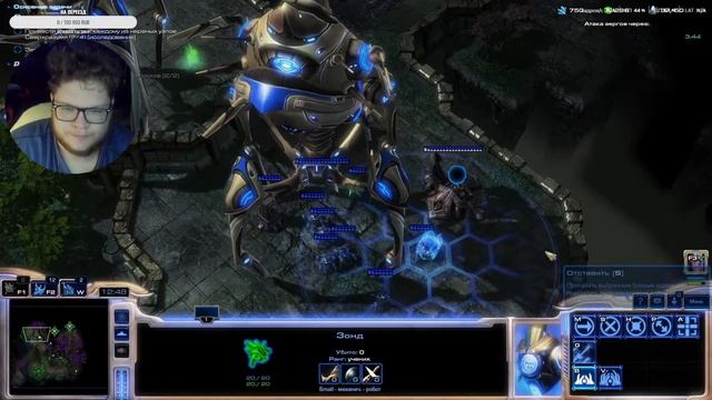 Starcraft II WoL: REAL SCALE MOD (сложность Ветеран) ● Отголоски будущего ● #14 [ЗАПИСЬ СО CТРИМА] смотреть онлайн