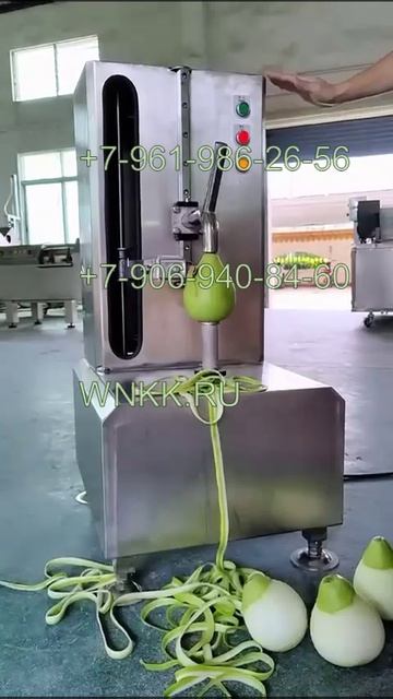 Машина для чистки овощей и фруктов от кожуры NFL914 смотреть онлайн