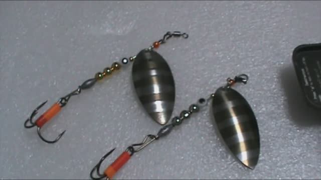 Блесна вертушка«Шершень».На щуку. смотреть онлайн