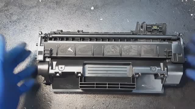 HP CE505 Инструкция по заправки картриджа