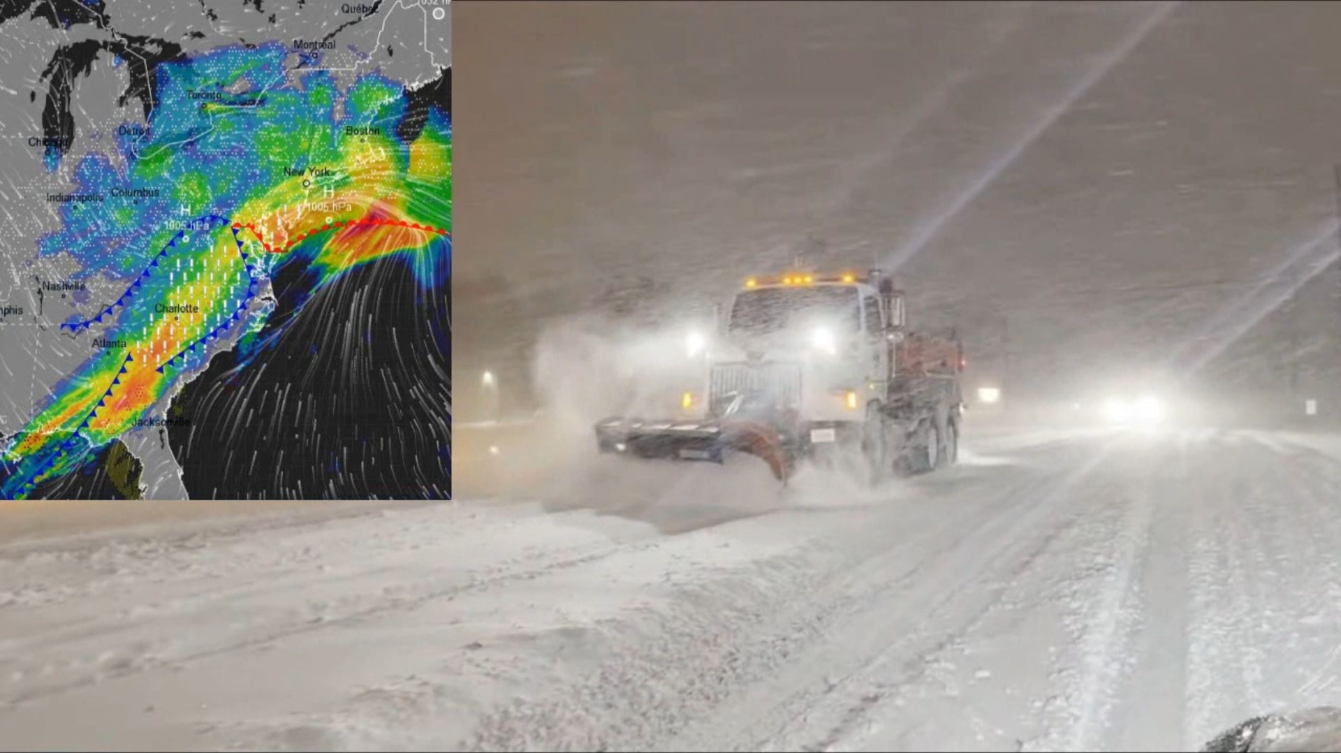 25.01.2026 Мощный зимний шторм обрушился на США смотреть онлайн