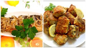 Жареная РЫБА на сковороде (ТЕРПУГ и МИНТАЙ) два рецепта! Вкусная рыбка!
