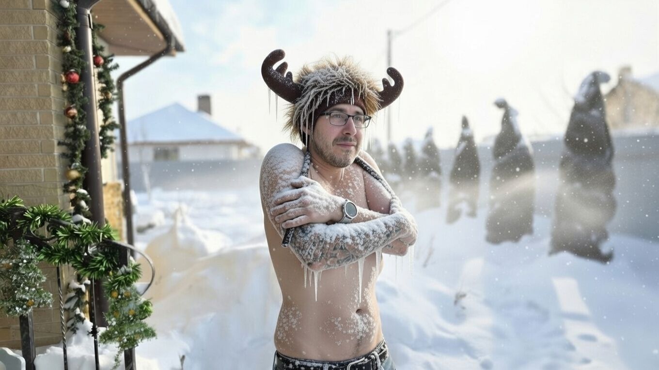 Москва Замерзает! -30°C в Подмосковье — ЭТО ЖЕСТЬ! 😱 смотреть онлайн